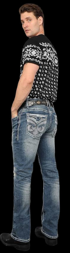 Men's Answer Me Straight Leg Denim