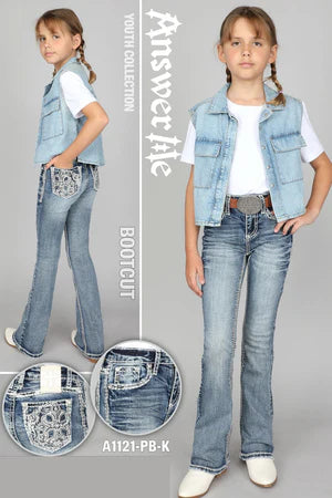Youth Girls Answer Me Jeans