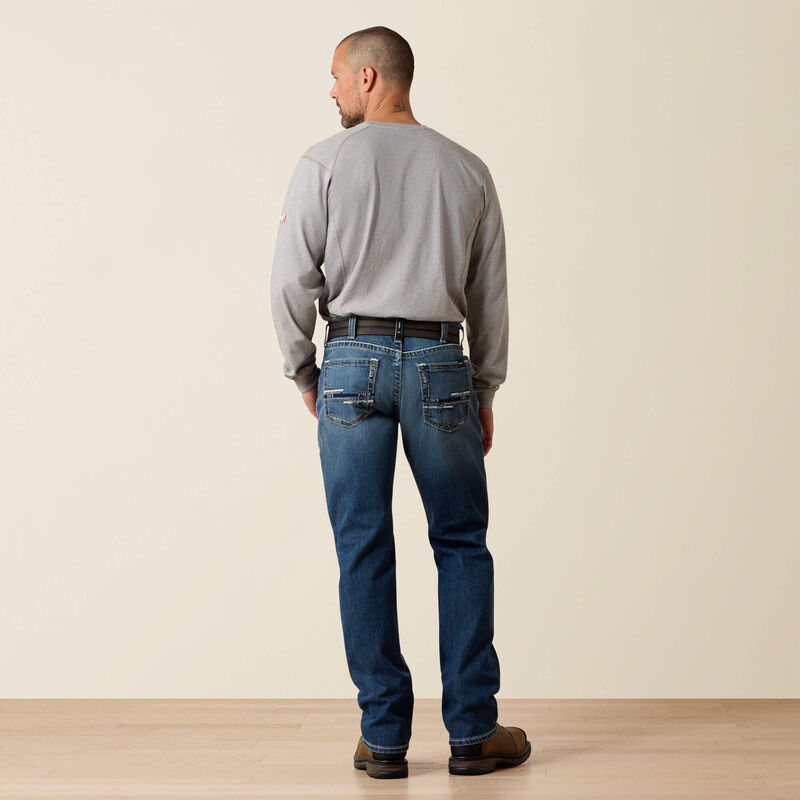 Ariat FR M7 DuraStretch Adkins Straight Leg Jean - Slate