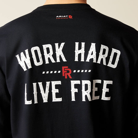 Ariat FR Work Hard Live Free T-Shirt