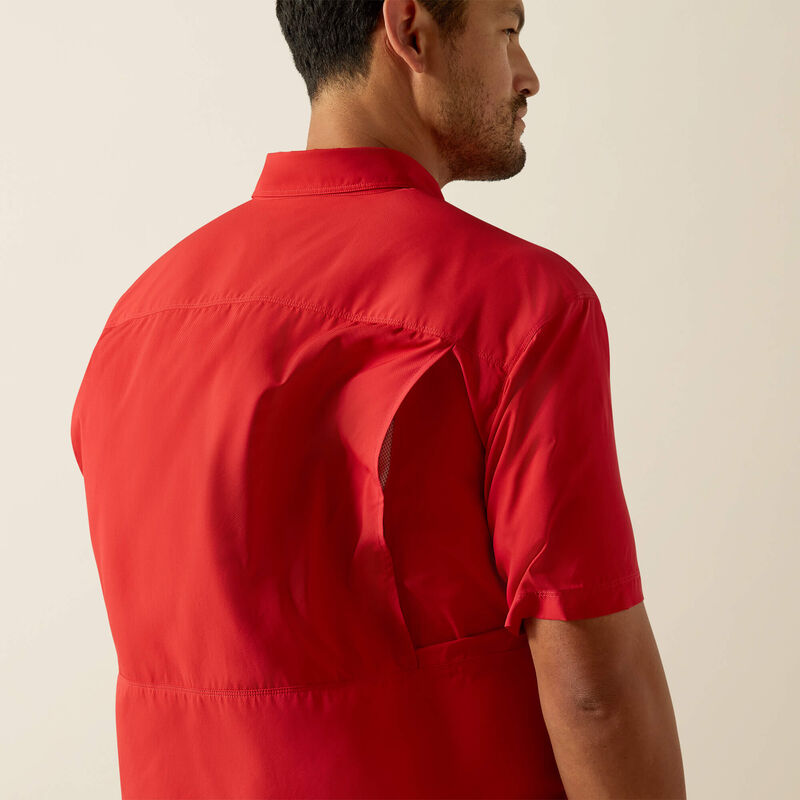 Ariat VentTEK Outbound Classic Fit Shirt Haute Red