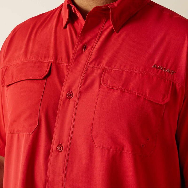 Ariat VentTEK Outbound Classic Fit Shirt Haute Red