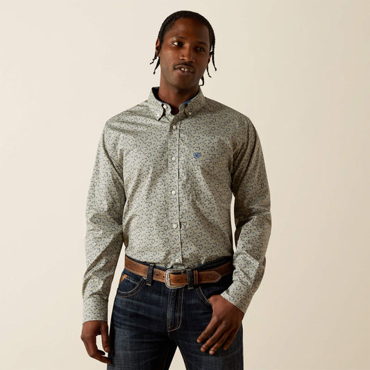 Ariat Wrinkle Free Cade Fitted Shirt