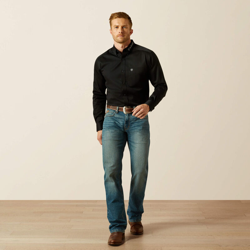Ariat Team Logo Twill Fitted Shirt