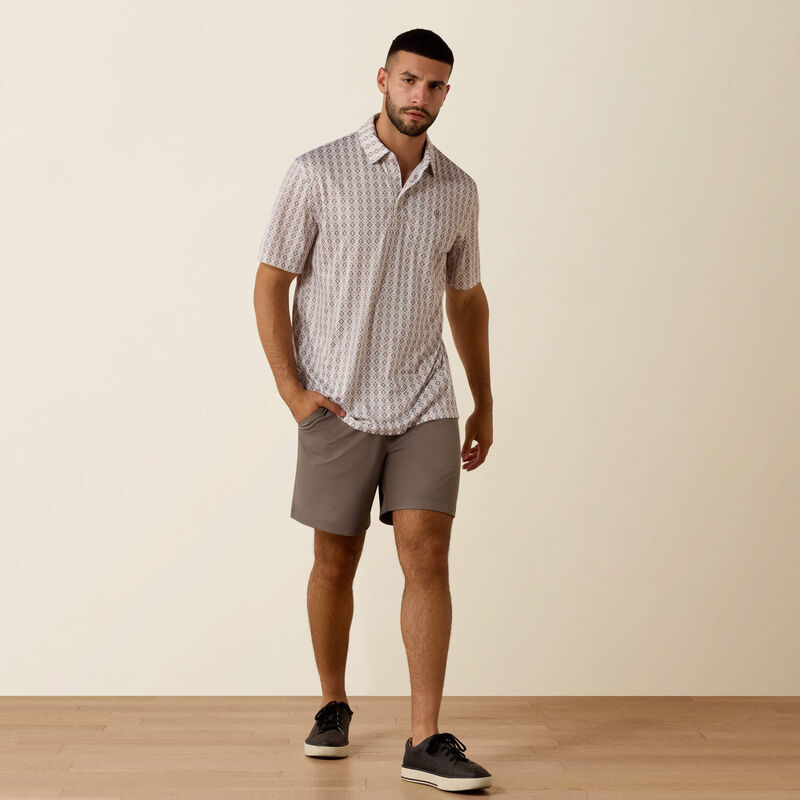 Ariat Men's All Over Print Polo - Big & Tall
