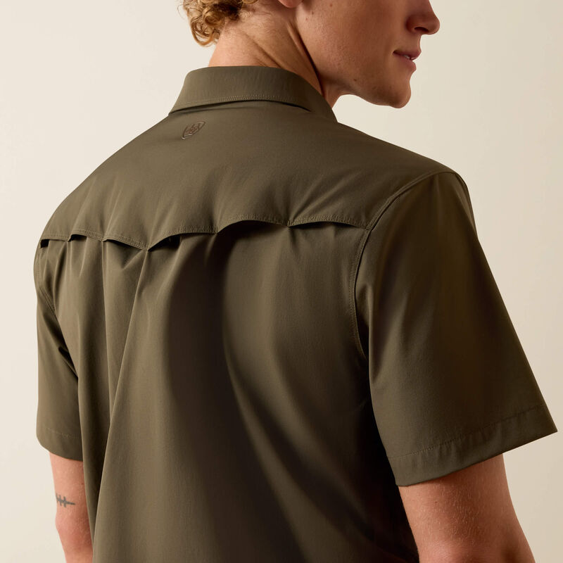 Ariat FrontierTough VentTEK Western Fitted Snap Shirt