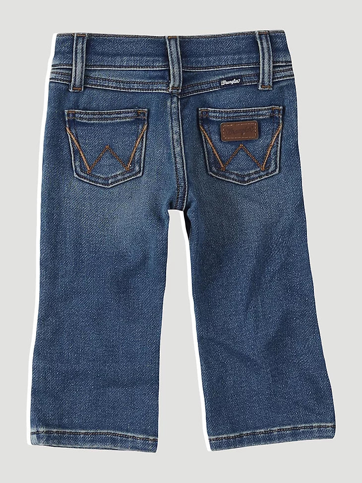Little Boy's Stitched Pocket Western Jean