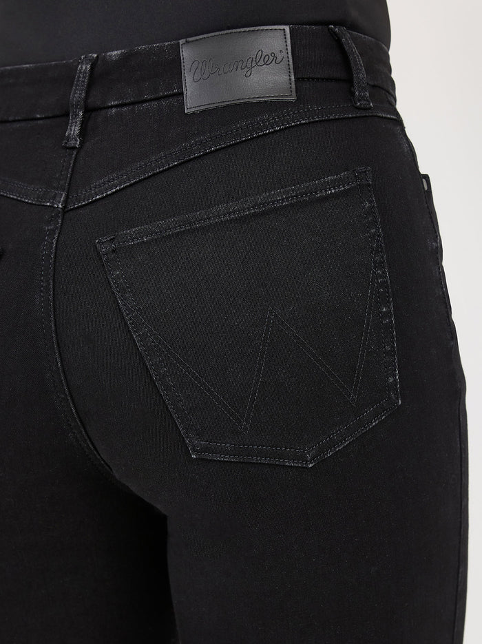 Wrangler Women's Bespoke Bootcut High Rise Leighton Jeans
