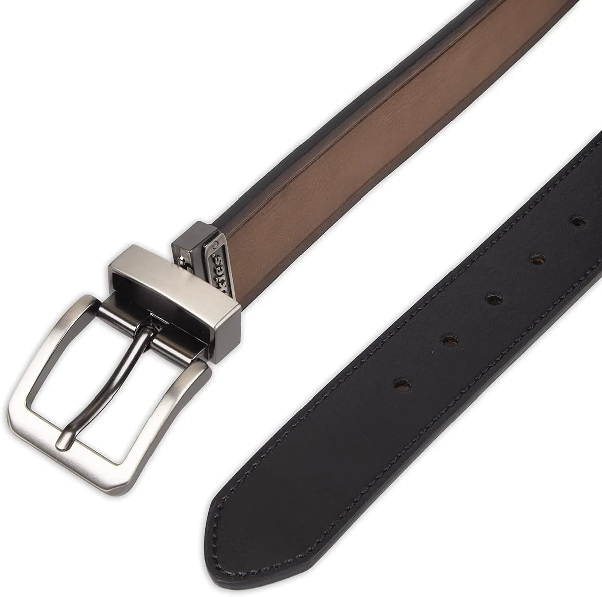 Dickies Men's Wide Reversible Leather Belt
