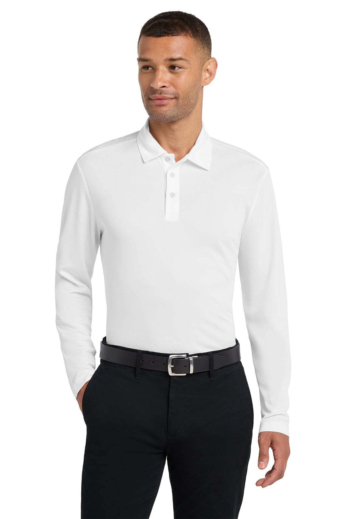 Port Authority Performance Long Sleeve Polo