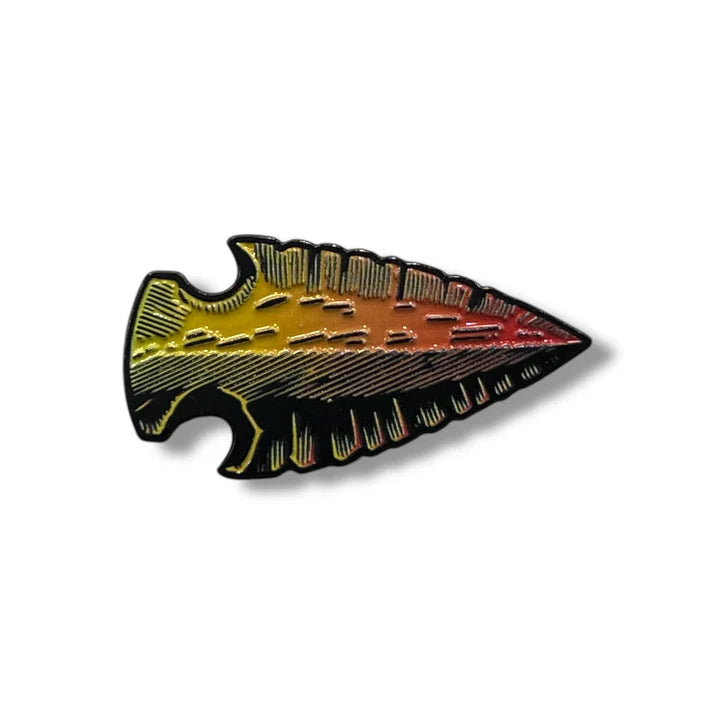 Arrowhead Hat Pin - Gradient