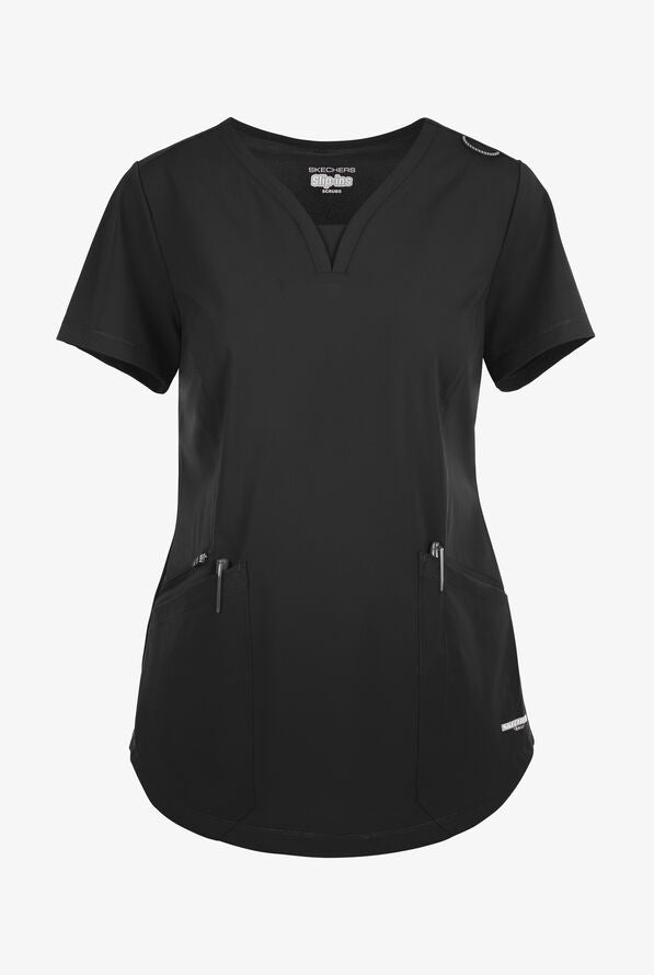 Serene 3-Pocket V-Neck Top