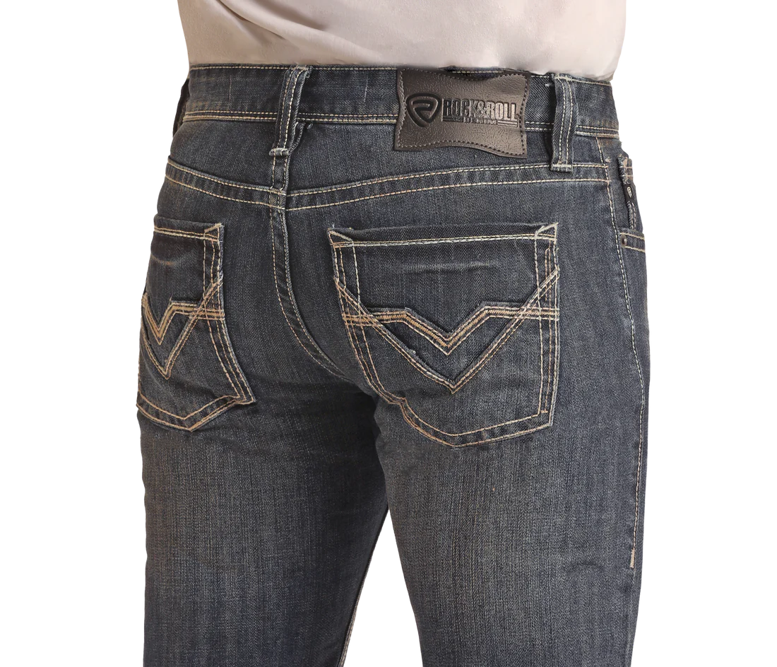 ROCK&ROLL Jean DNM PISTOL STACKABLE BOOT Regular Fit