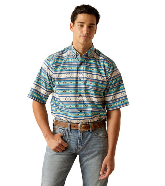 Ariat Denzel Limoges Blue SS SHRT