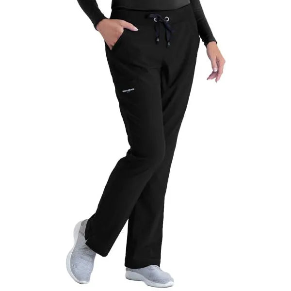 3-Pocket STRETCH Knit Waistband Cargo Scrub Pants