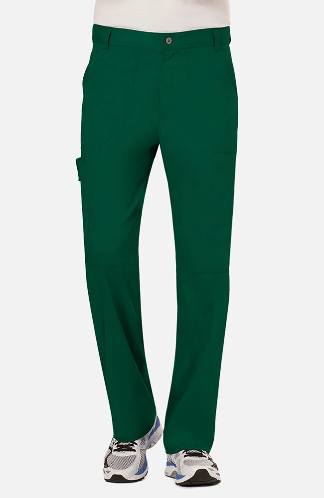 Cherokee Men's Zip Fly Cargo Scrub Pant