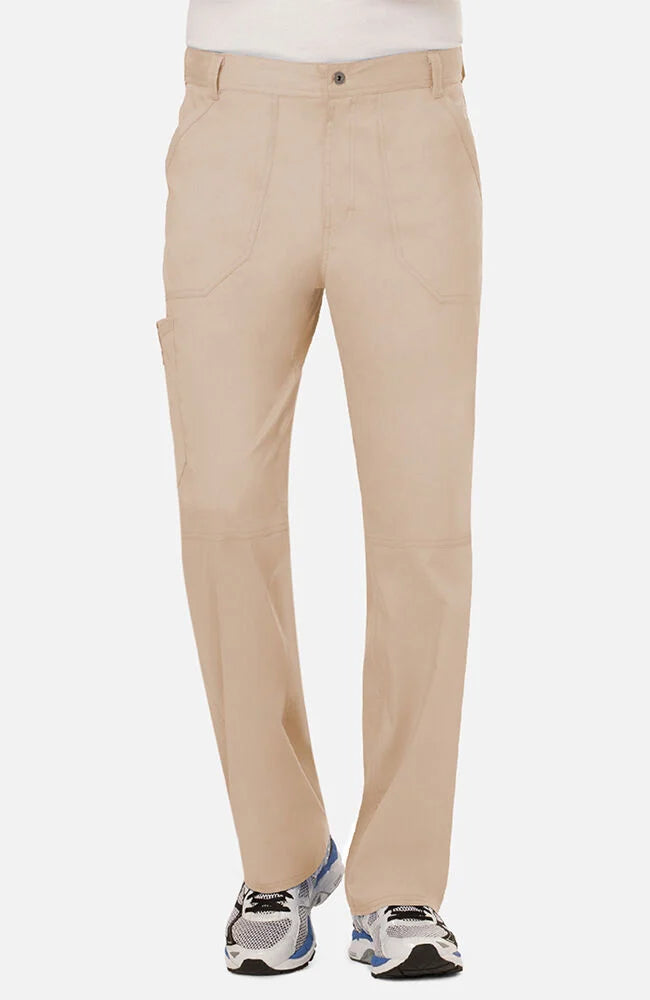 Cherokee Men's Zip Fly Cargo Scrub Pant