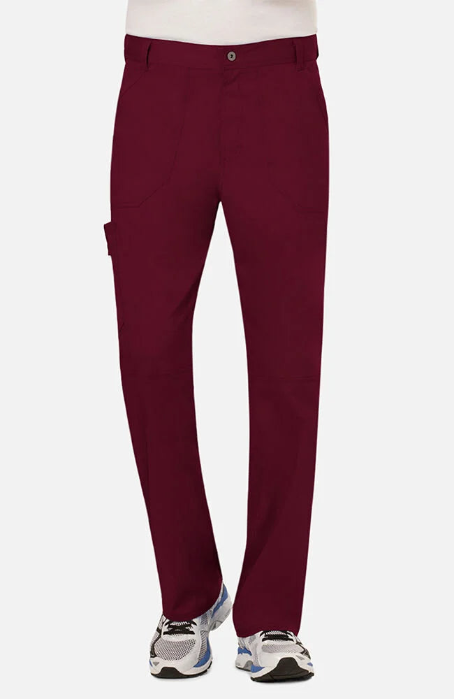 Cherokee Men's Zip Fly Cargo Scrub Pant