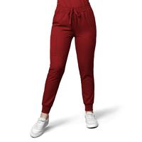 Pantalón deportivo para mujer 5122 Wink Thrive, color burdeos.