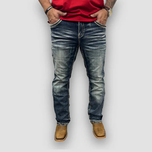 Men's Answer Me Straight Leg Denim (AM-2291)