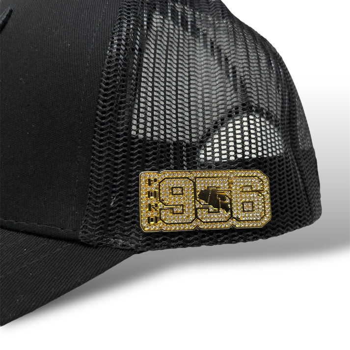 Iced Out PURO 956 Hat Pin - Gold