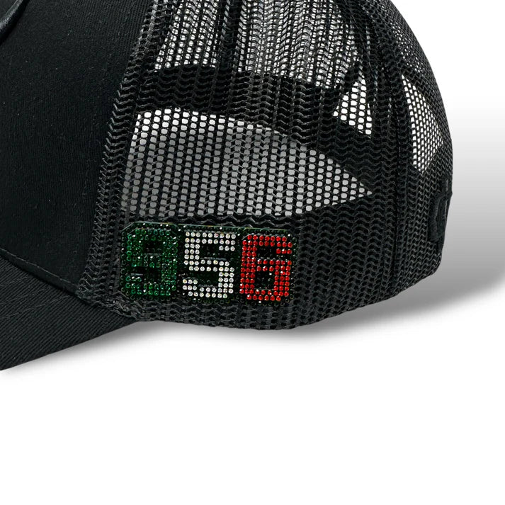 Iced MX 956 Black Hat Pin