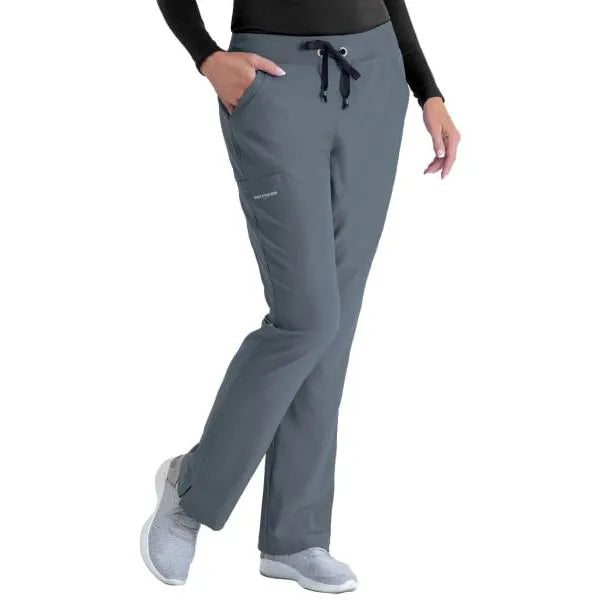 3-Pocket STRETCH Knit Waistband Cargo Scrub Pants