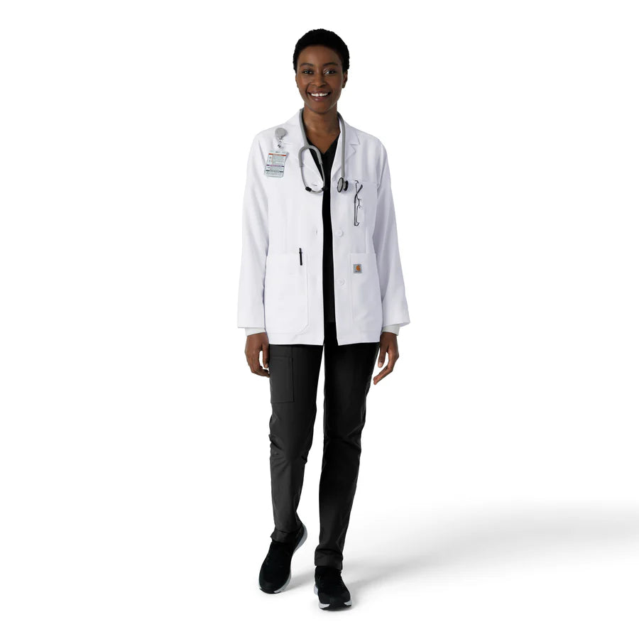 C72005 Women's Carhartt Consultation Lab Coat - White