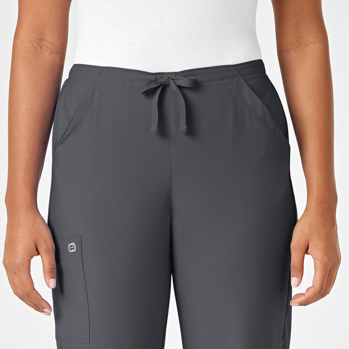 W123 Women's Drawstring Scrub Pant