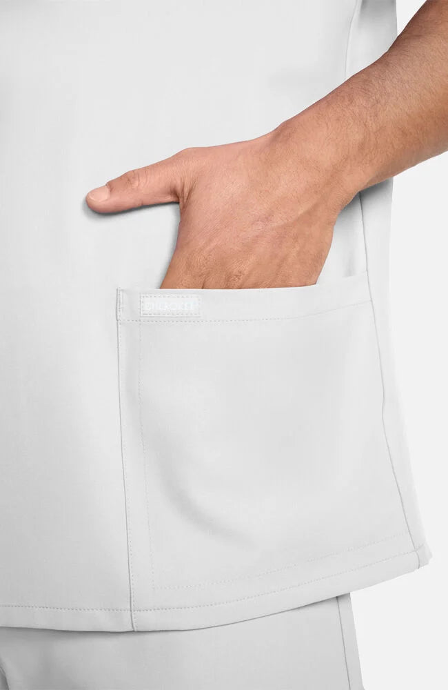 Men's 3-Pocket V-Neck Scrub Top