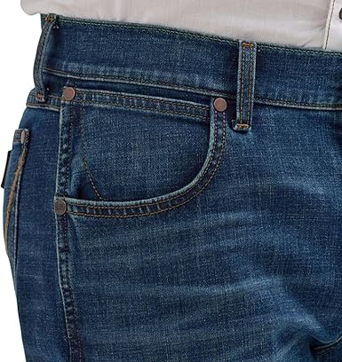 **FINAL SALE** Wrangler Mens Retro Slim Fit Straight Leg Jean Denim