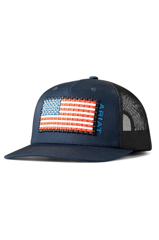 Ariat EMB USA Flag Nav Cap
