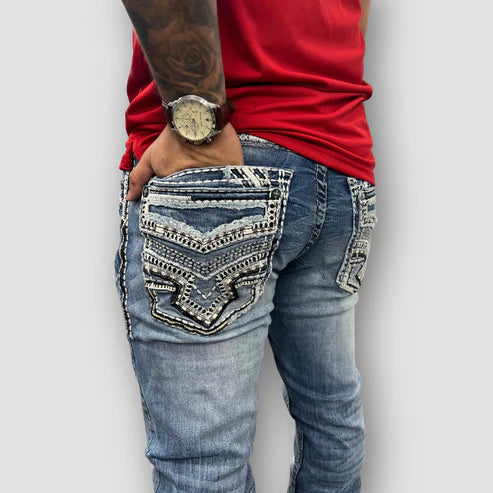 Men's Answer Me Straight Leg Denim
