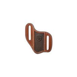 Ariat Knife Sheath Pancake Embossed Shield