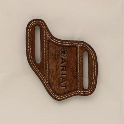 Ariat Leather Pancake Knife Sheath Calf Hair