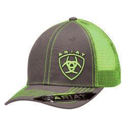 Gorra Ariat Ball verde neón