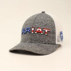 Gorra Ariat EMB USA Flag GRY