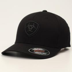GORRA ARIAT CON LOGOTIPO NEGRO, FLEXFIT (L/XL)