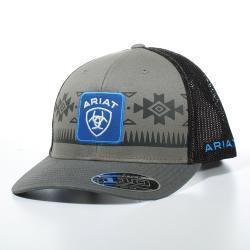 Gorra Ariat Shield GRY/BLUE