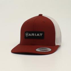 GORRA ARIAT MRN/BLK CON CIERRE A PRESIÓN