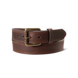 Ariat Men's Triple Stitch Leather Belt (34)