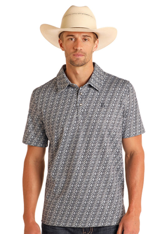 PANHANDLE SLIM SSSNAP POLO - BLACK