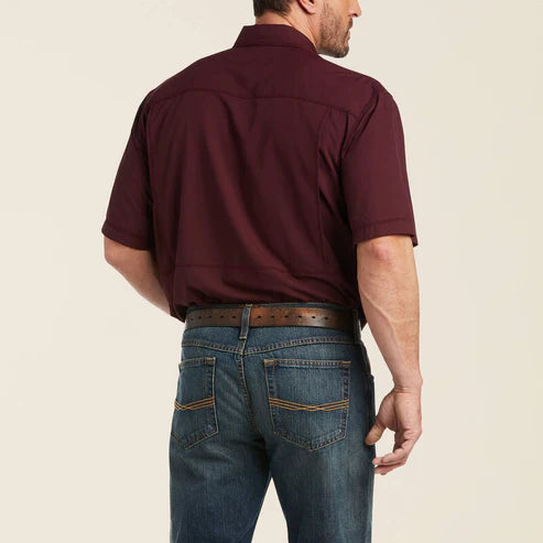Camiseta Ariat Venttek Outbound Berry Bark SS