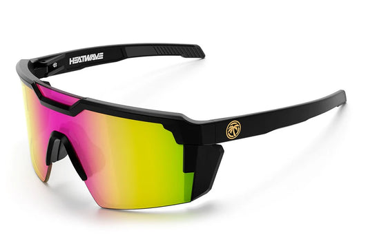 HeatWave Future Tech Sunglasses: Black Frame Savage Spectrum Z87+