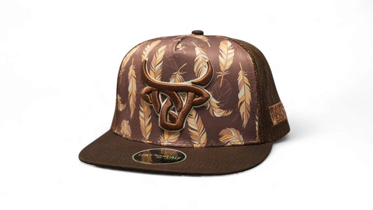 Lost Calf Brown Feathers Brown