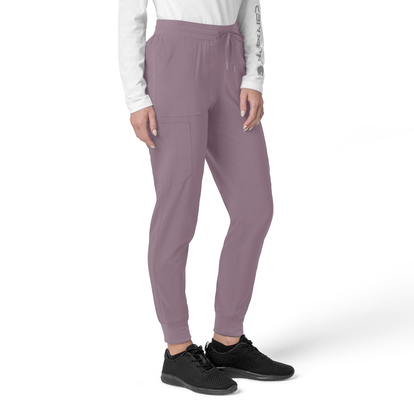 Carharrt Force Cross-Flex Women's Cargo Jogger Scrub Pant Lavender Mist