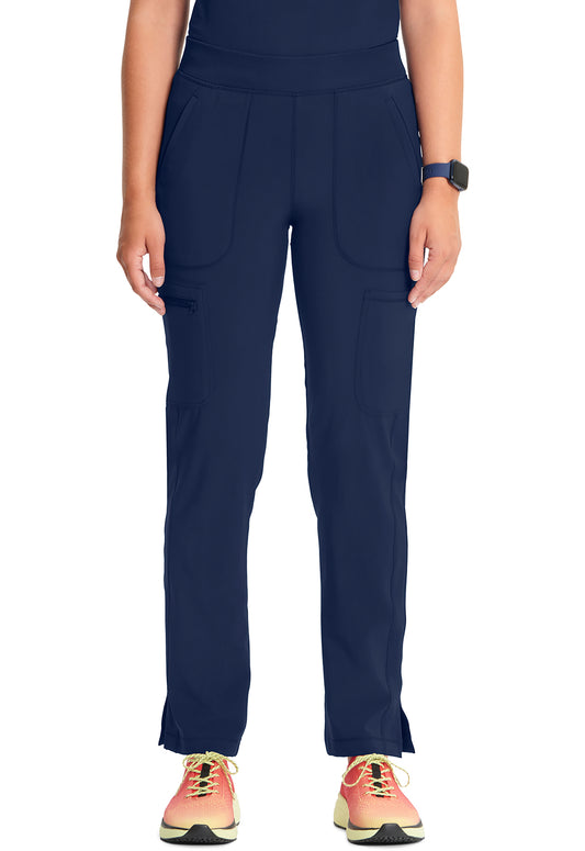 Women's Mid Rise Tapered Leg Pull-On Scrub Pant