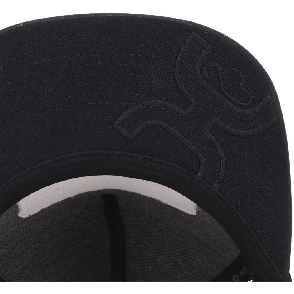 "CR125" Cactus Ropes Hat Black/White