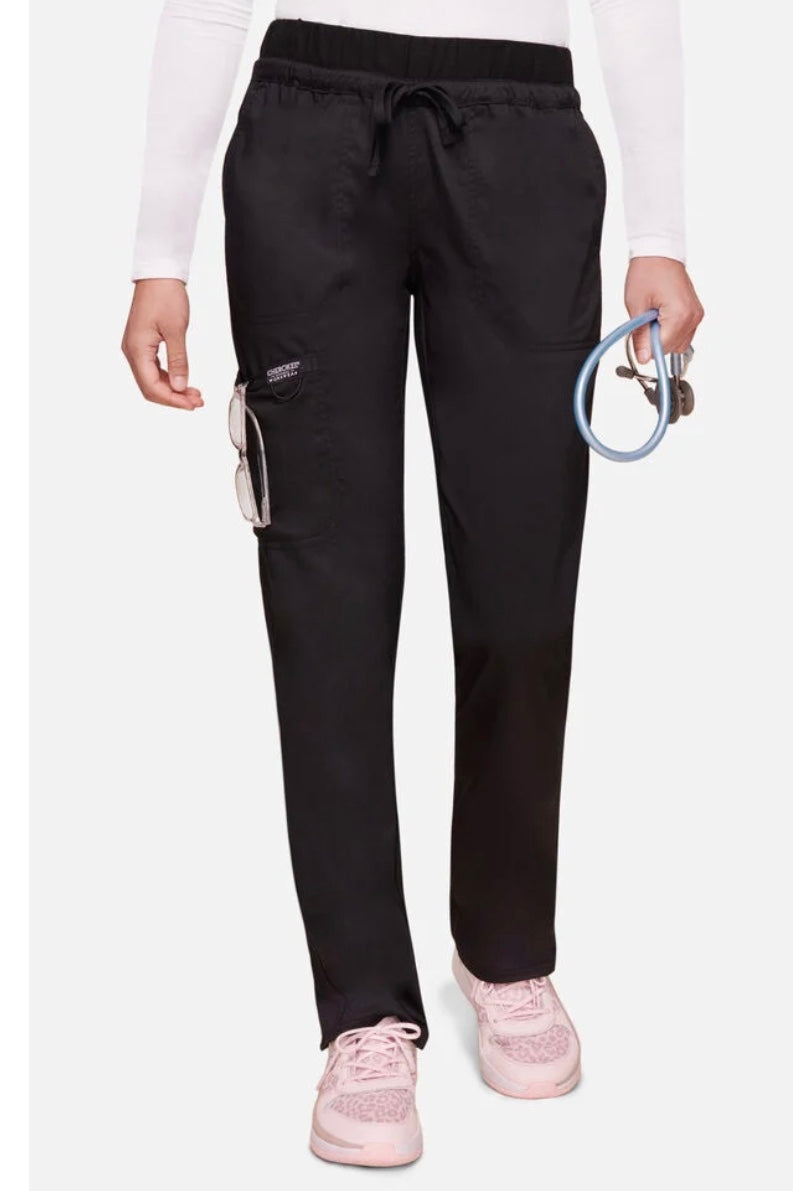 Women's Tapered Leg Drawstring Scrub Pant
