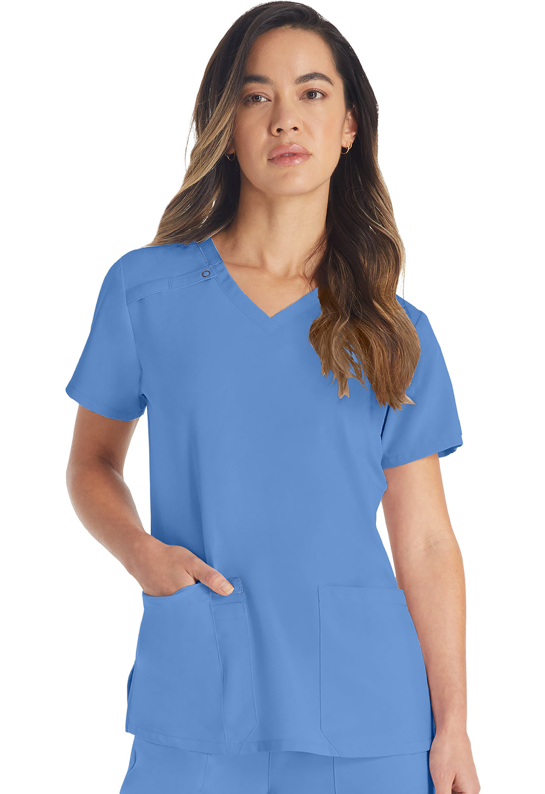 Women's EDS Essentials V-Neck Scrub Top